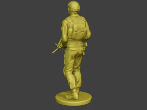china actual special forces pap 0001 3D Print Model