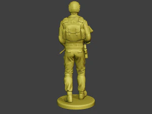 china actual special forces pap 0001 3D Print Model