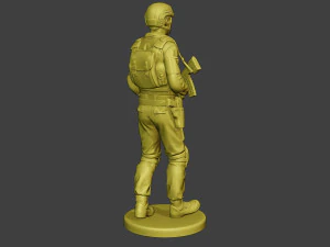 china actual special forces pap 0001 3D Print Model