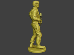 china actual special forces pap 0001 3D Baskı Modeli