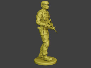 china actual special forces pap 0001 3D Baskı Modeli