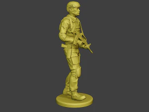 china actual special forces pap 0001 3D Print Model