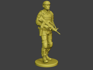 china actual special forces pap 0001 3D Baskı Modeli