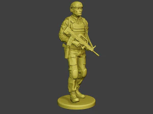 china actual special forces pap 0001 3D Print Model