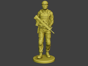 china actual special forces pap 0001 3D Baskı Modeli