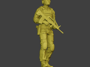 china actual special forces pap 0001 3D Baskı Modeli