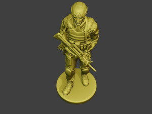 china actual special forces pap 0001 3D Baskı Modeli