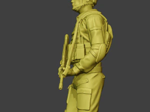 china actual special forces pap 0001 3D Print Model