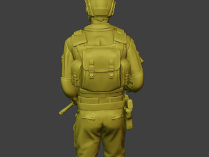 china actual special forces pap 0001 3D Baskı Modeli