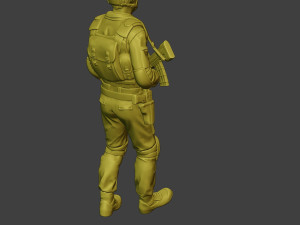 china actual special forces pap 0001 3D Baskı Modeli