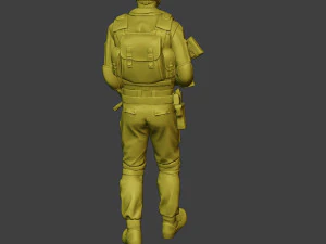 china actual special forces pap 0001 3D Print Model
