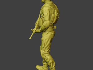 china actual special forces pap 0001 3D Print Model