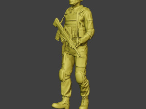 china actual special forces pap 0001 3D Baskı Modeli