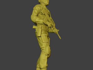 china actual special forces pap 0001 3D Baskı Modeli