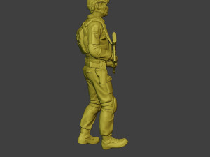 china actual special forces pap 0001 3D Baskı Modeli