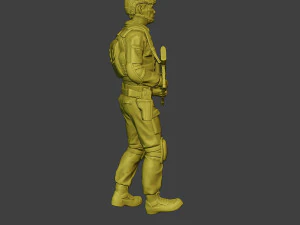 china actual special forces pap 0001 3D Print Model
