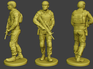 china actual special forces pap 0002 3D Print Model