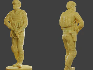china actual special forces pap 0002 3D Print Model
