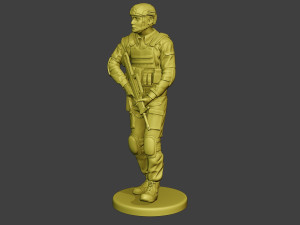 china actual special forces pap 0002 Modèles 3D en vedette