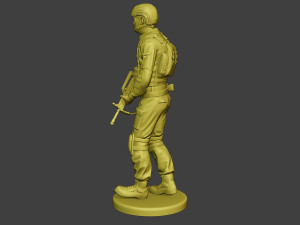 china actual special forces pap 0002 Modèles 3D en vedette