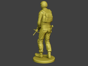 china actual special forces pap 0002 Modèles 3D en vedette