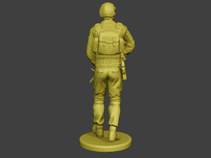 china actual special forces pap 0002 Modèles 3D en vedette
