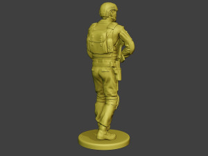 china actual special forces pap 0002 Modèles 3D en vedette