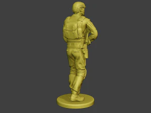 china actual special forces pap 0002 3D Print Model