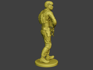 china actual special forces pap 0002 Modèles 3D en vedette