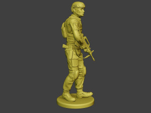 china actual special forces pap 0002 Modèles 3D en vedette