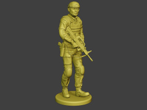 china actual special forces pap 0002 Modèles 3D en vedette