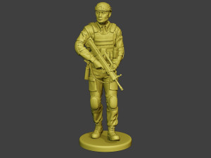 china actual special forces pap 0002 Modèles 3D en vedette