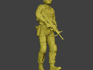 china actual special forces pap 0002 Modèles 3D en vedette