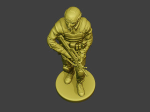 china actual special forces pap 0002 Modèles 3D en vedette
