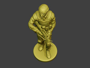 china actual special forces pap 0002 3D Print Model