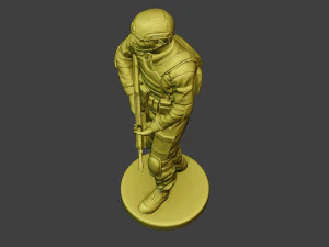 china actual special forces pap 0002 3D Print Model