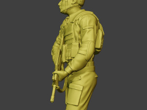 china actual special forces pap 0002 Modèles 3D en vedette