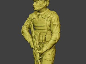 china actual special forces pap 0002 3D Print Model