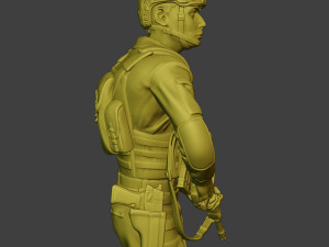 china actual special forces pap 0002 Modèles 3D en vedette