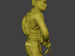 china actual special forces pap 0002 3D Print Model