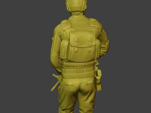 china actual special forces pap 0002 Modèles 3D en vedette