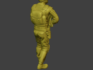 china actual special forces pap 0002 Modèles 3D en vedette