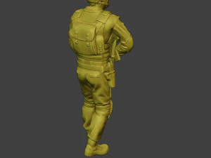china actual special forces pap 0002 3D Print Model