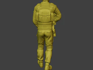 china actual special forces pap 0002 3D Print Model