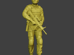 china actual special forces pap 0002 Modèles 3D en vedette