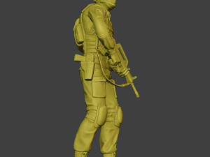 china actual special forces pap 0002 Modèles 3D en vedette