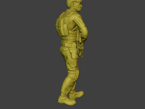 china actual special forces pap 0002 3D Print Model