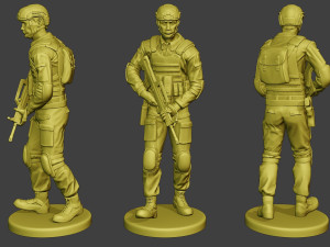 china actual special forces pap 0003 3D Print Model