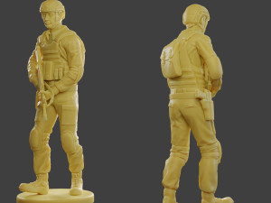 china actual special forces pap 0003 3D Print Model