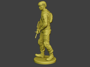 china actual special forces pap 0003 3D Print Model